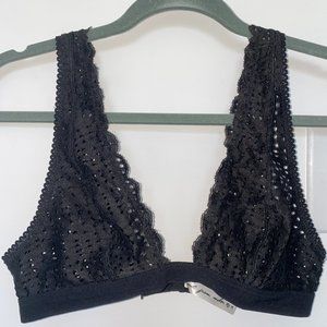 Urban Outfitters Out from Under Black Lace Bralette